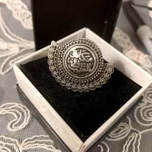 Sterling silver ring